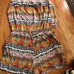 Multi color romper